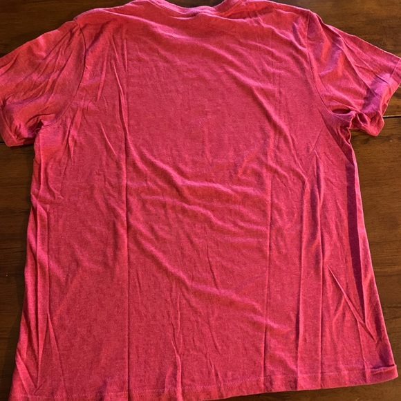 Men’s Vintage Inspired Novelty T-Shirt, size XL Champion Spark Plugs, Red Fade - Picture 4 of 5